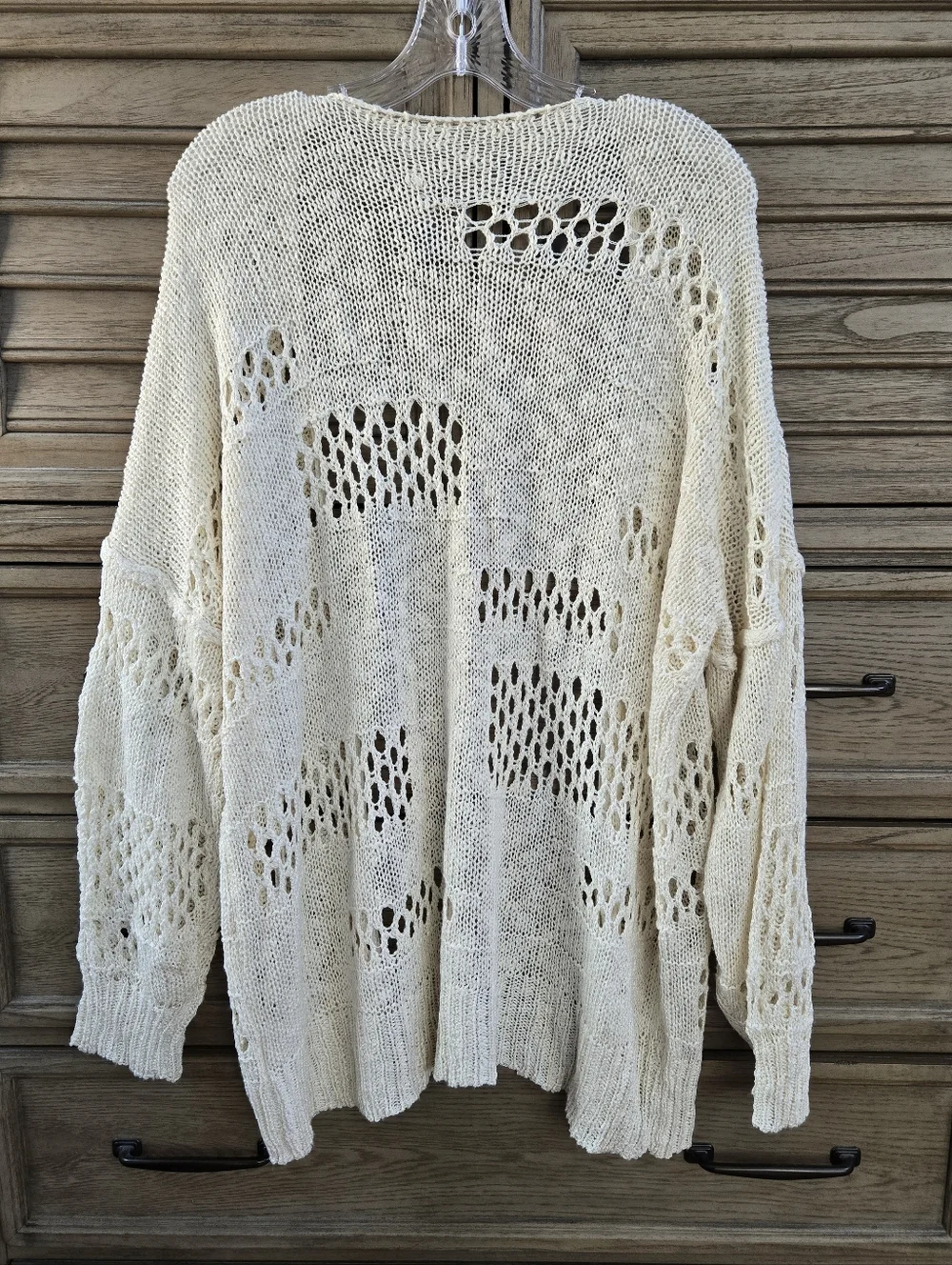 Crochet Knit Cardigan - Picture 2 of 4